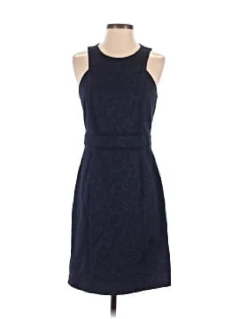 Rebecca Taylor Navy Floral Lace Midi Dress